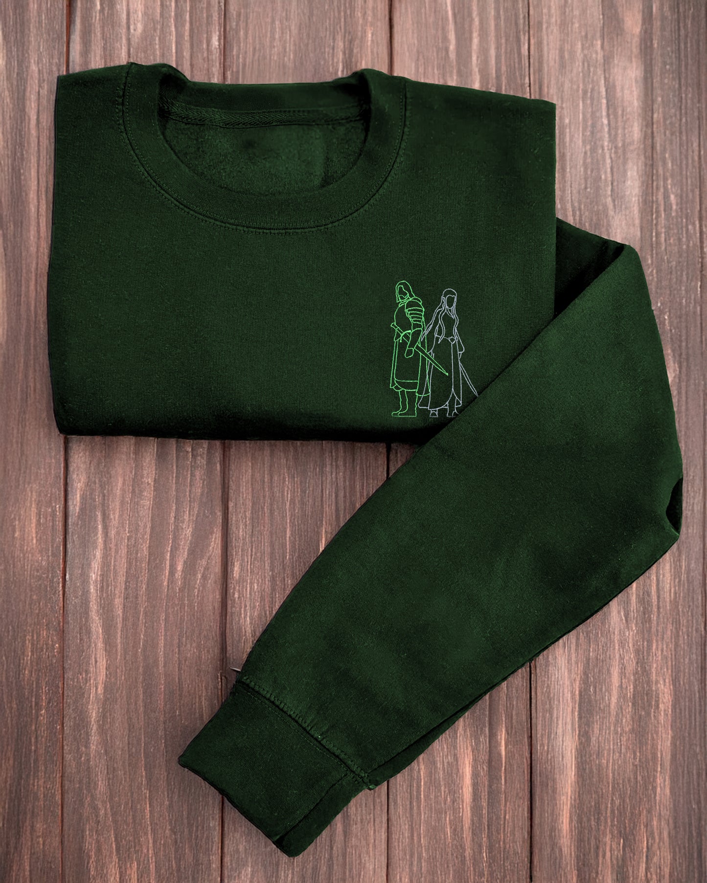 Evenstar & The King Embroidered Sweatshirt