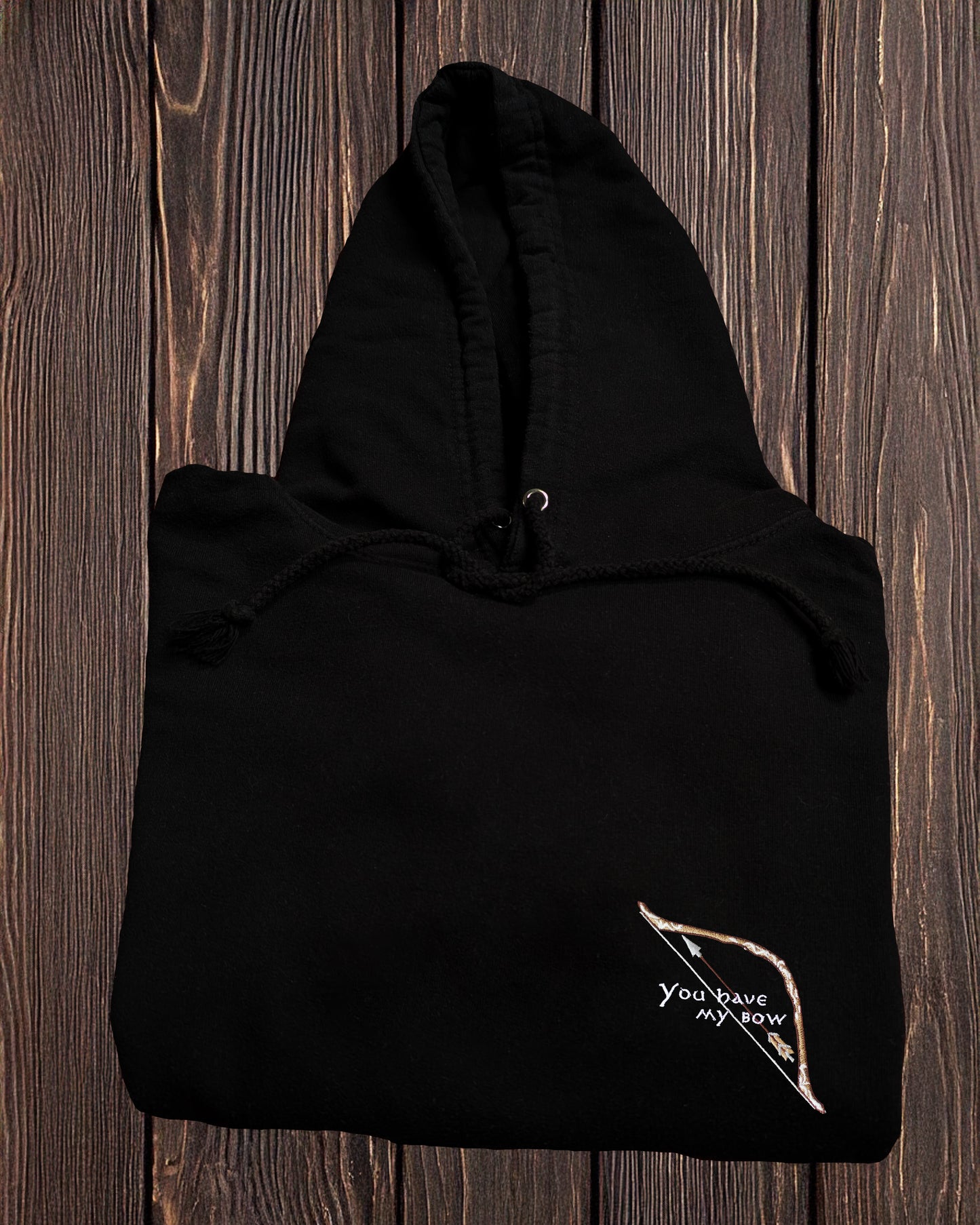 You Have My Bow Embroidered Hoodie