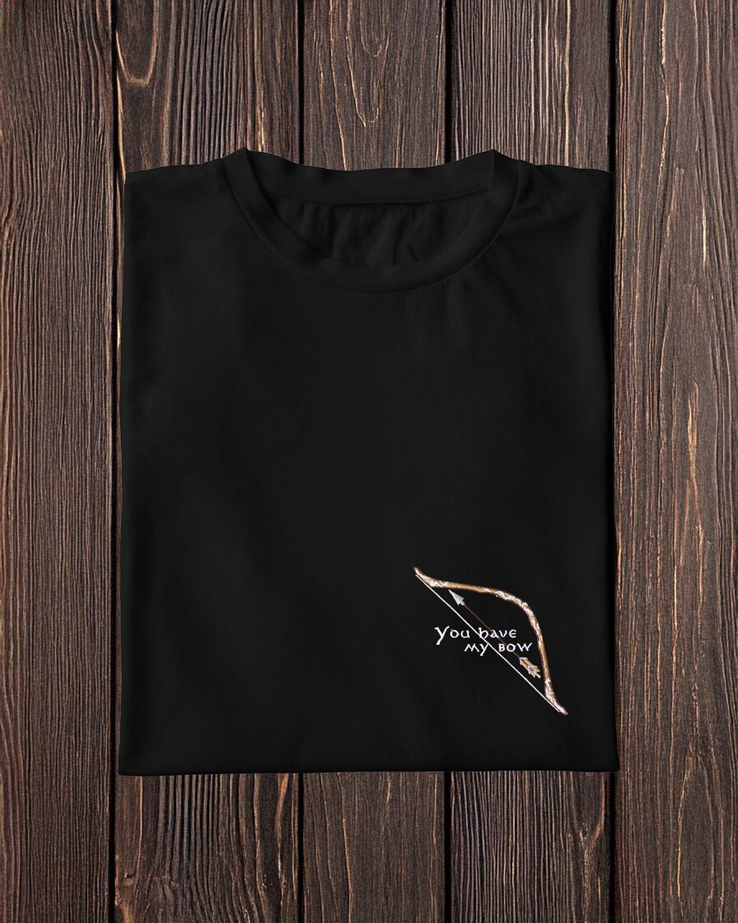 You Have My Bow Embroidered Tshirt