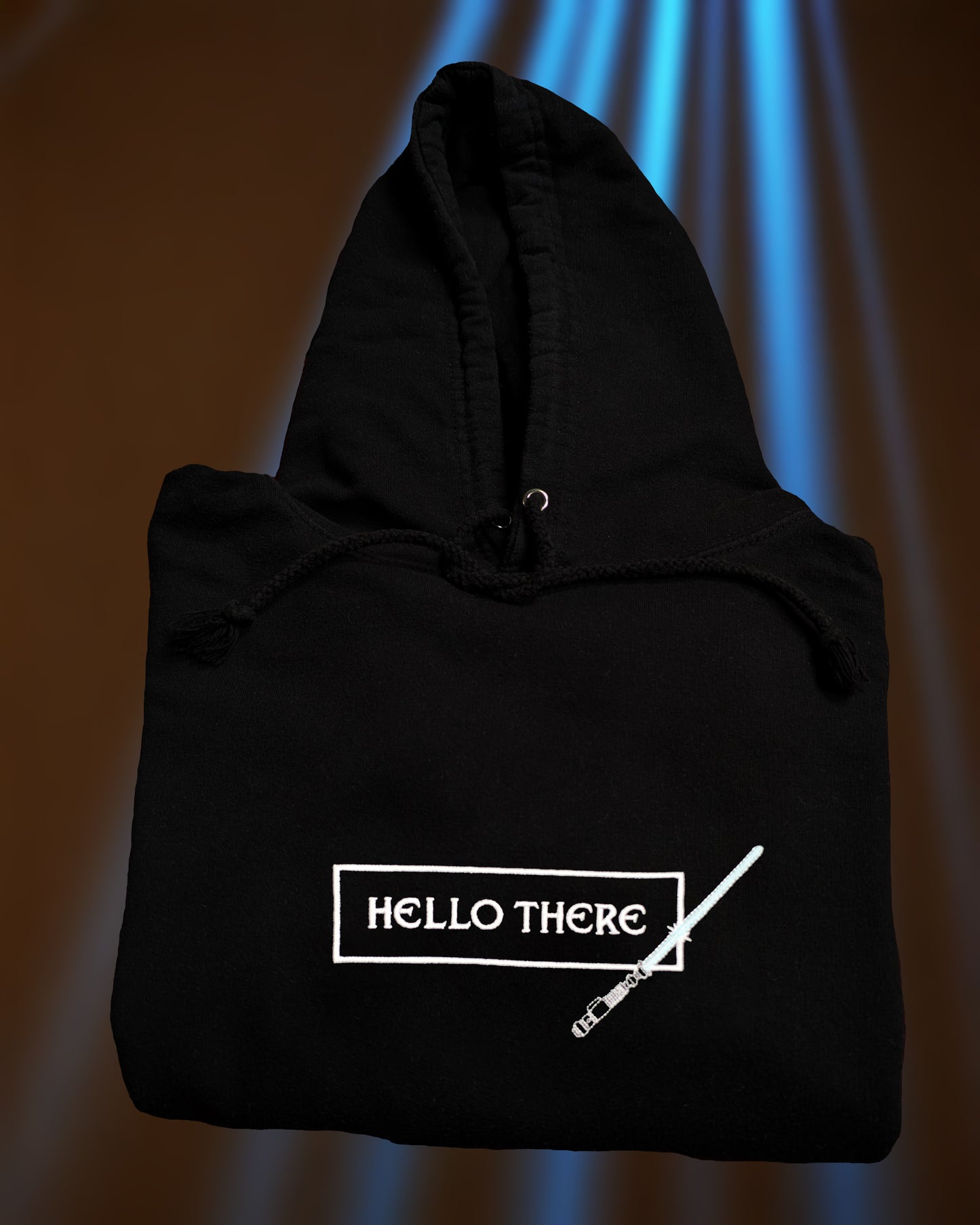 Hello There Embroidered Hoodie