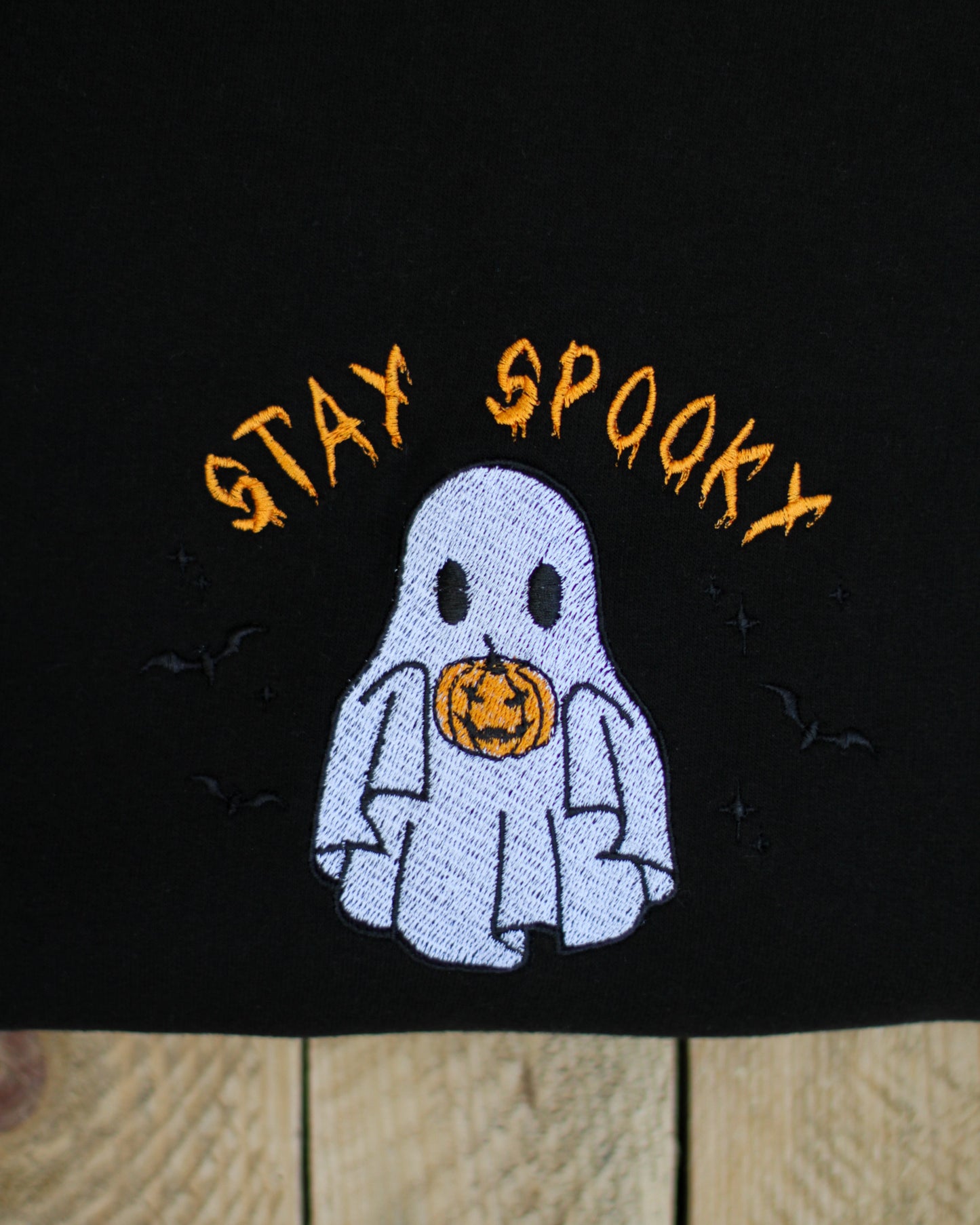Stay Spooky Embroidered Tshirt
