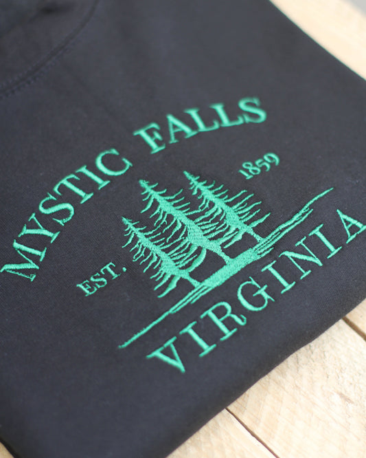 Where It All Began Embroidered Sweatshirt