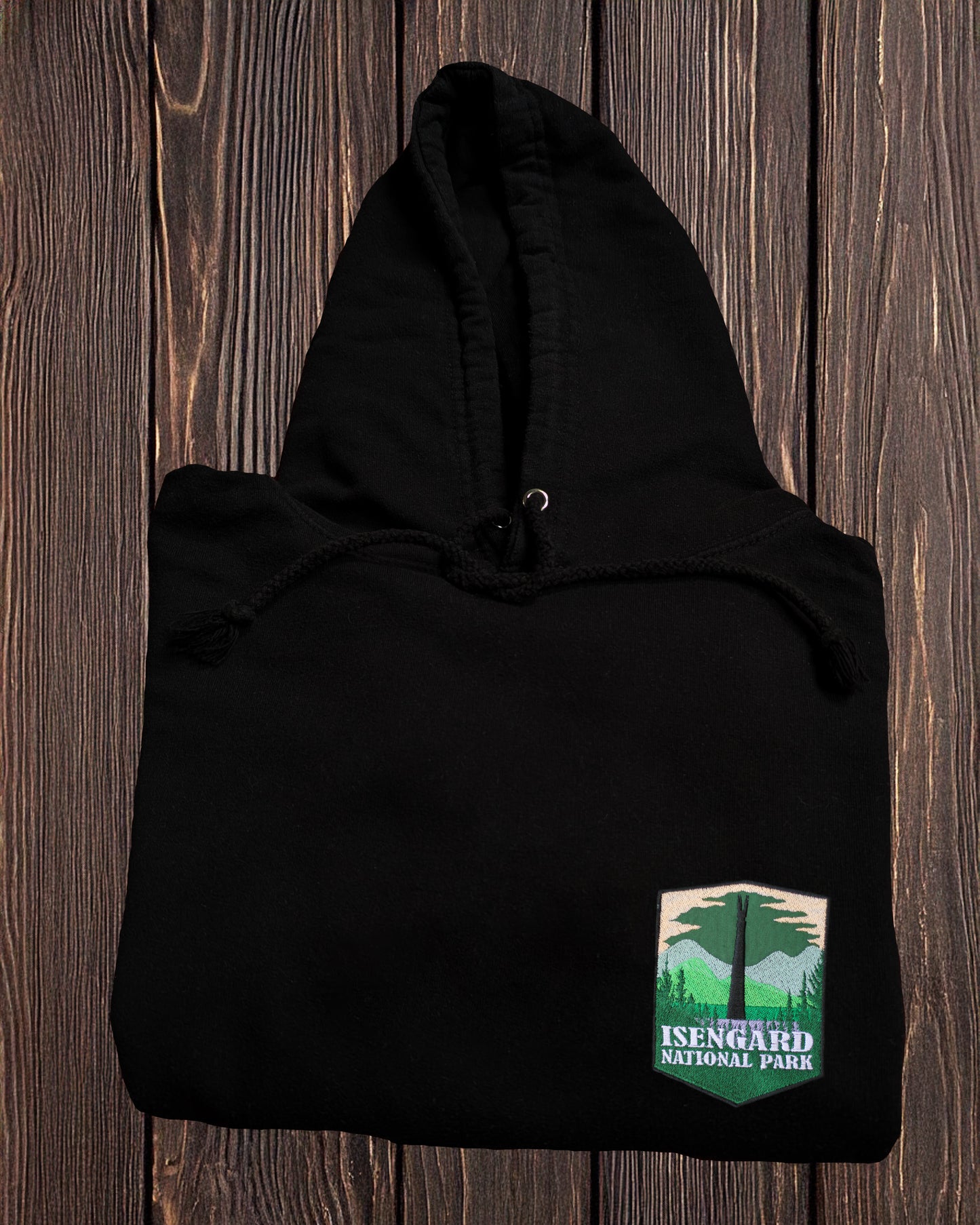 Isengard National Park Embroidered Hoodie