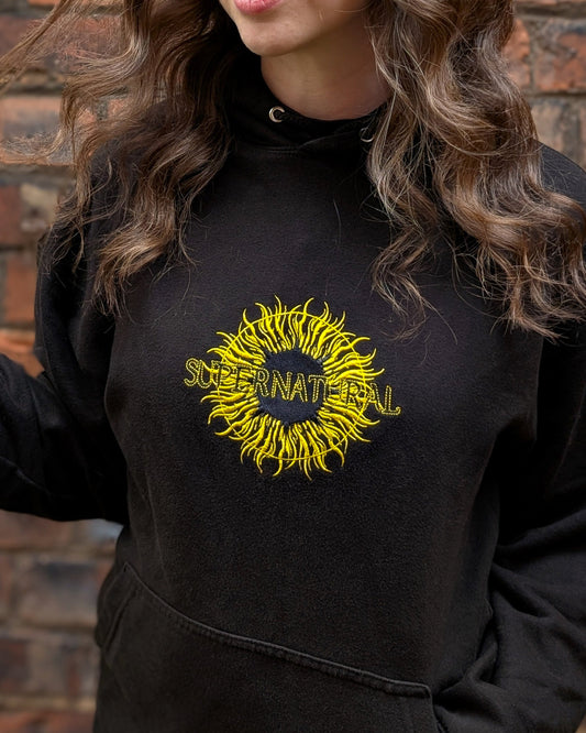 Title Card Embroidered Hoodie