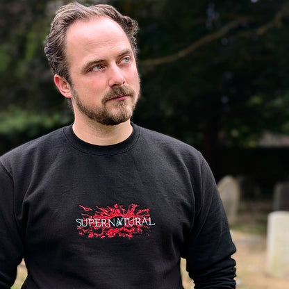 Title Card Embroidered Sweatshirt