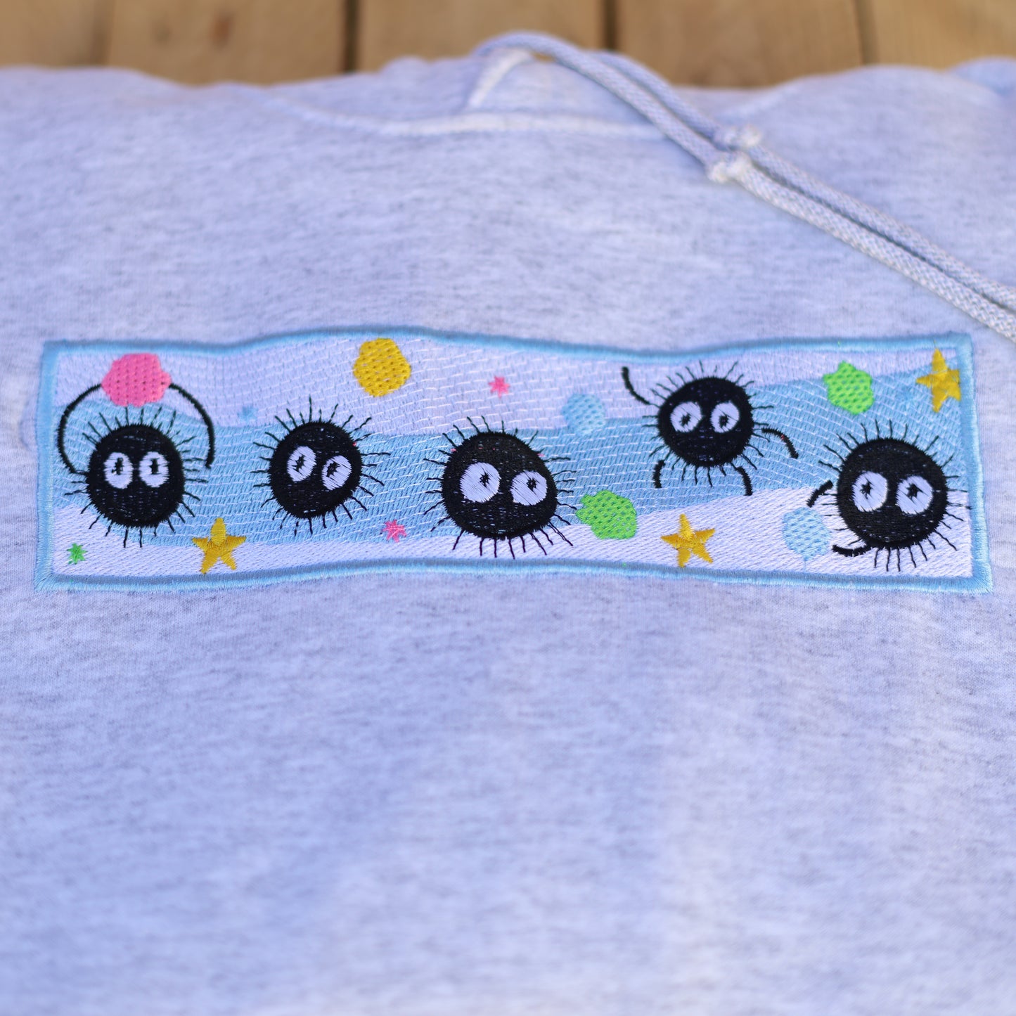 Dust Spirits Panel Hoodie