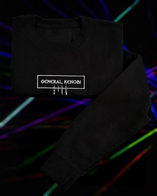 General Kenobi Embroidered Sweatshirt