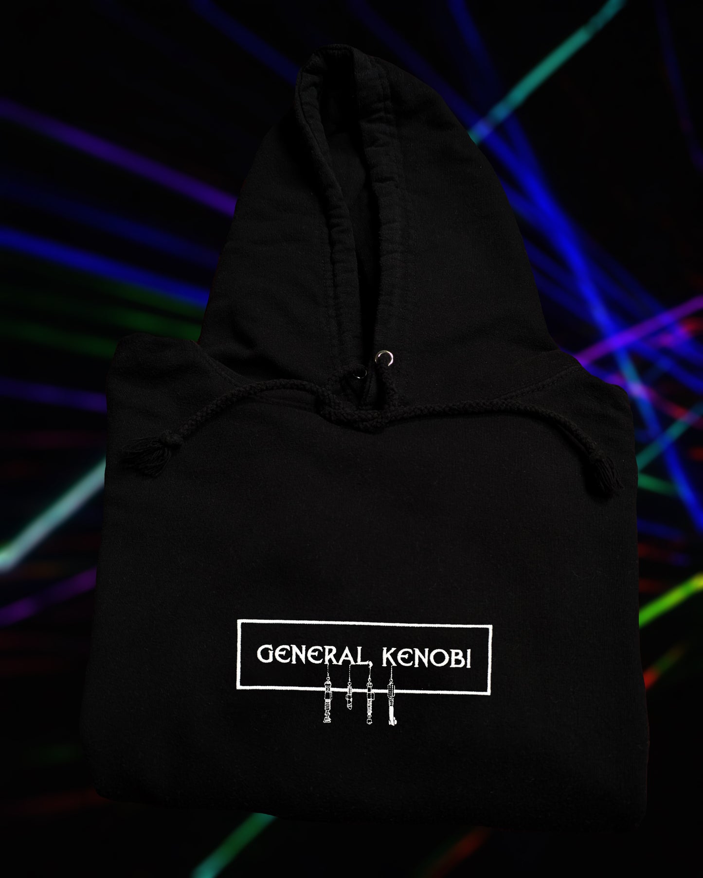 General Kenobi Embroidered Hoodie