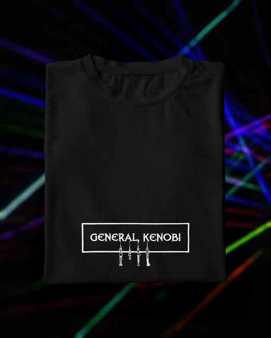 General Kenobi Embroidered Tshirt