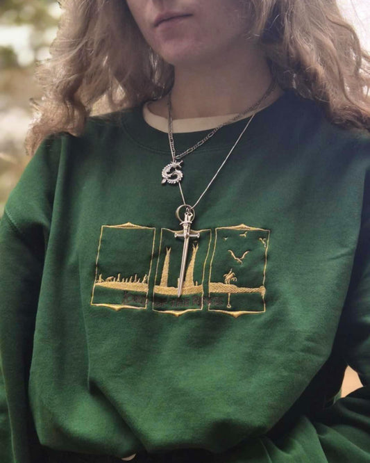 The Trilogy Embroidered Sweatshirt