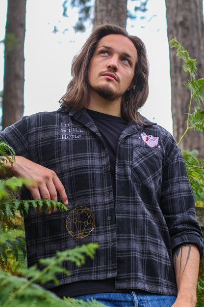 Planet of Treasure Embroidered Shirt