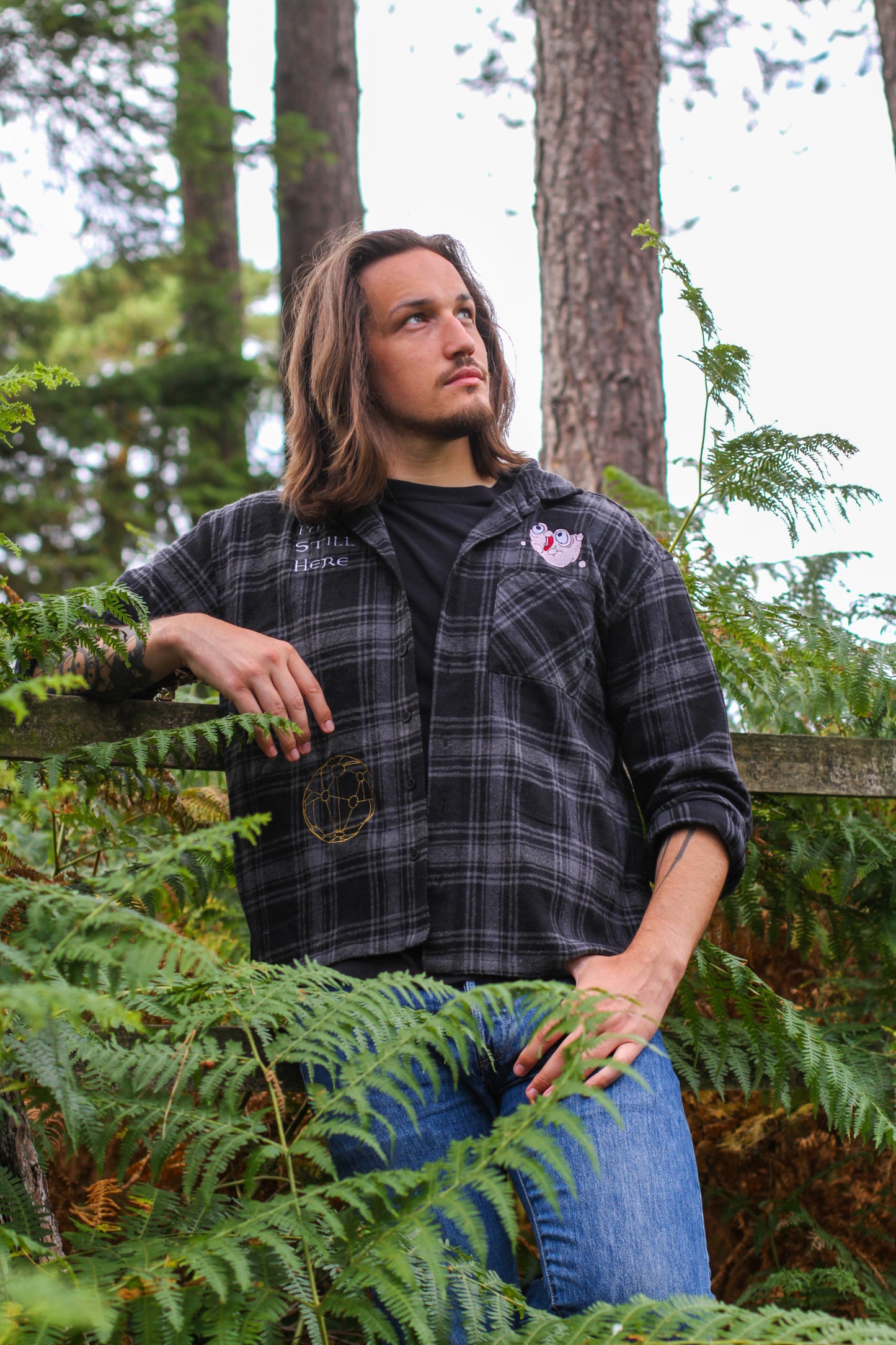 Planet of Treasure Embroidered Shirt