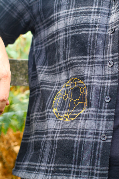 Planet of Treasure Embroidered Shirt