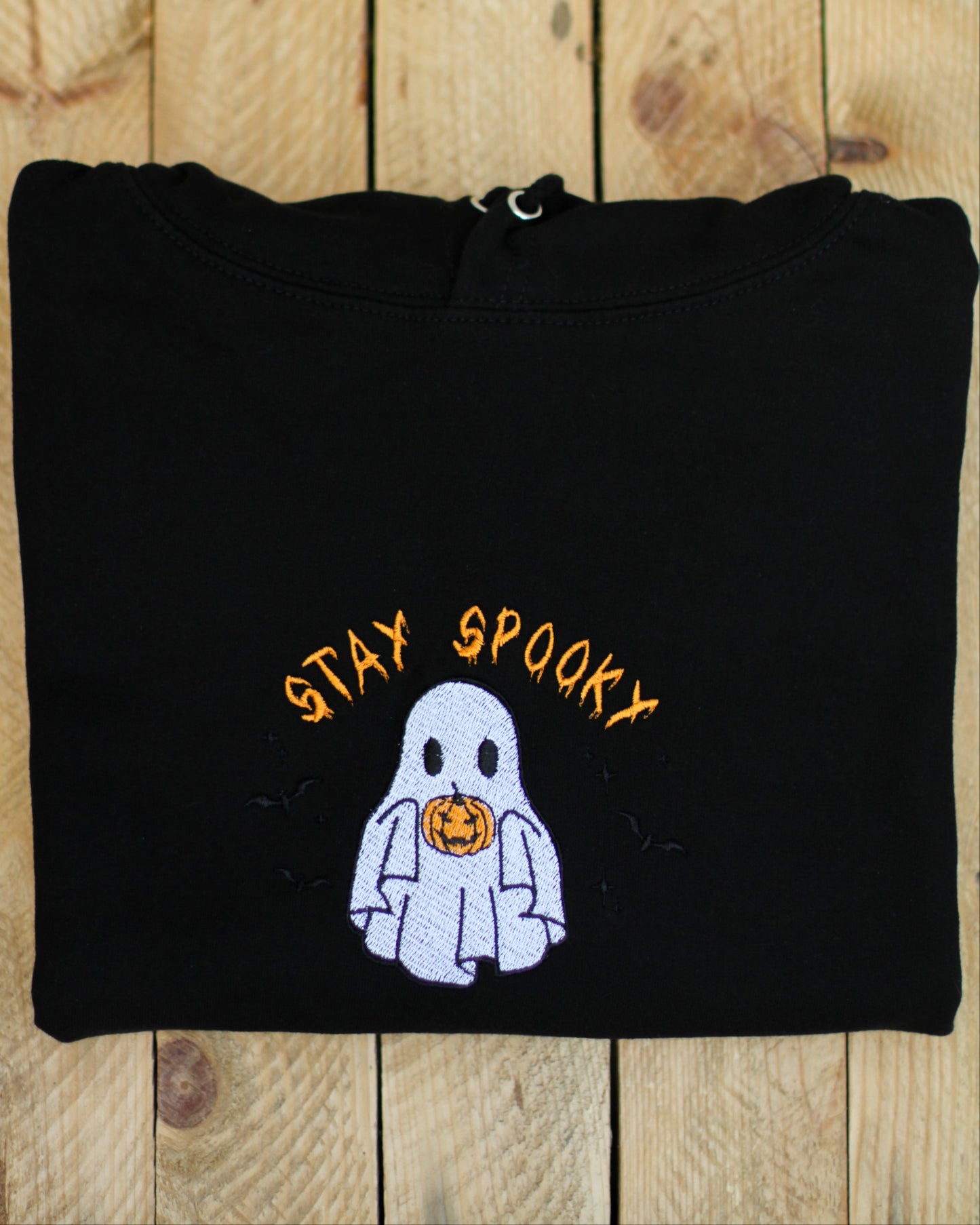 Stay Spooky Embroidered Hoodie