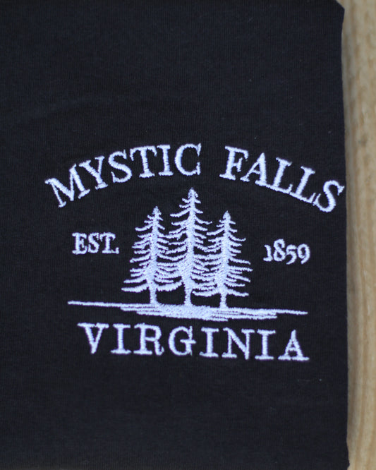 Where It All Began Embroidered Tshirt