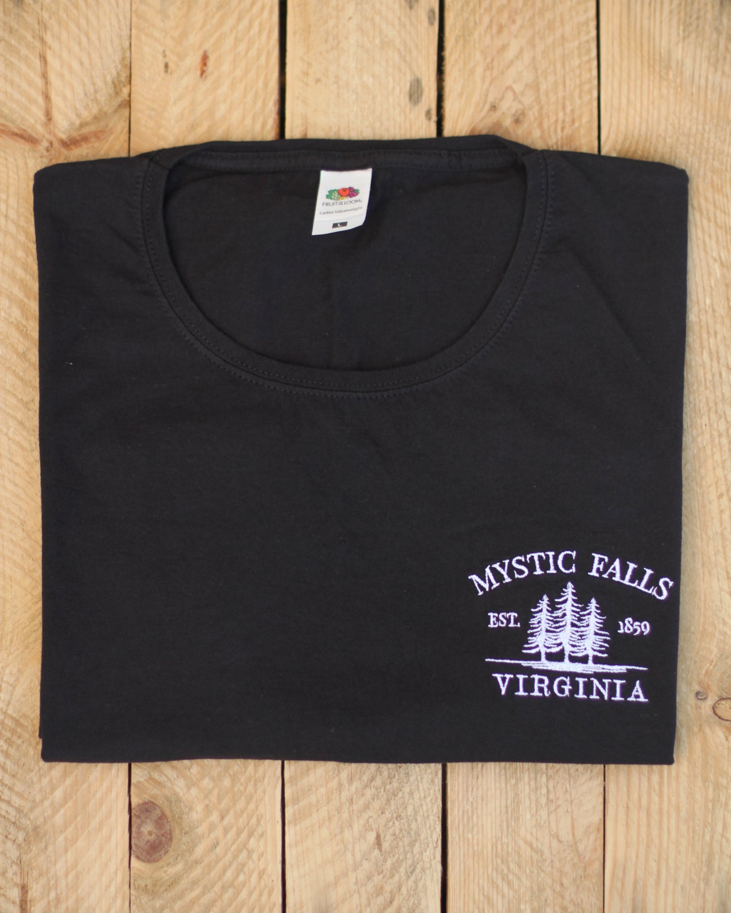 Where It All Began Embroidered Tshirt