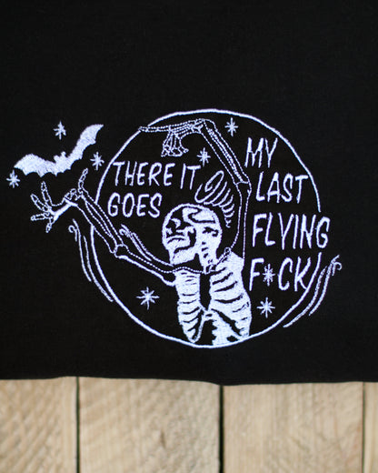 Last Flying F**k Embroidered Tshirt