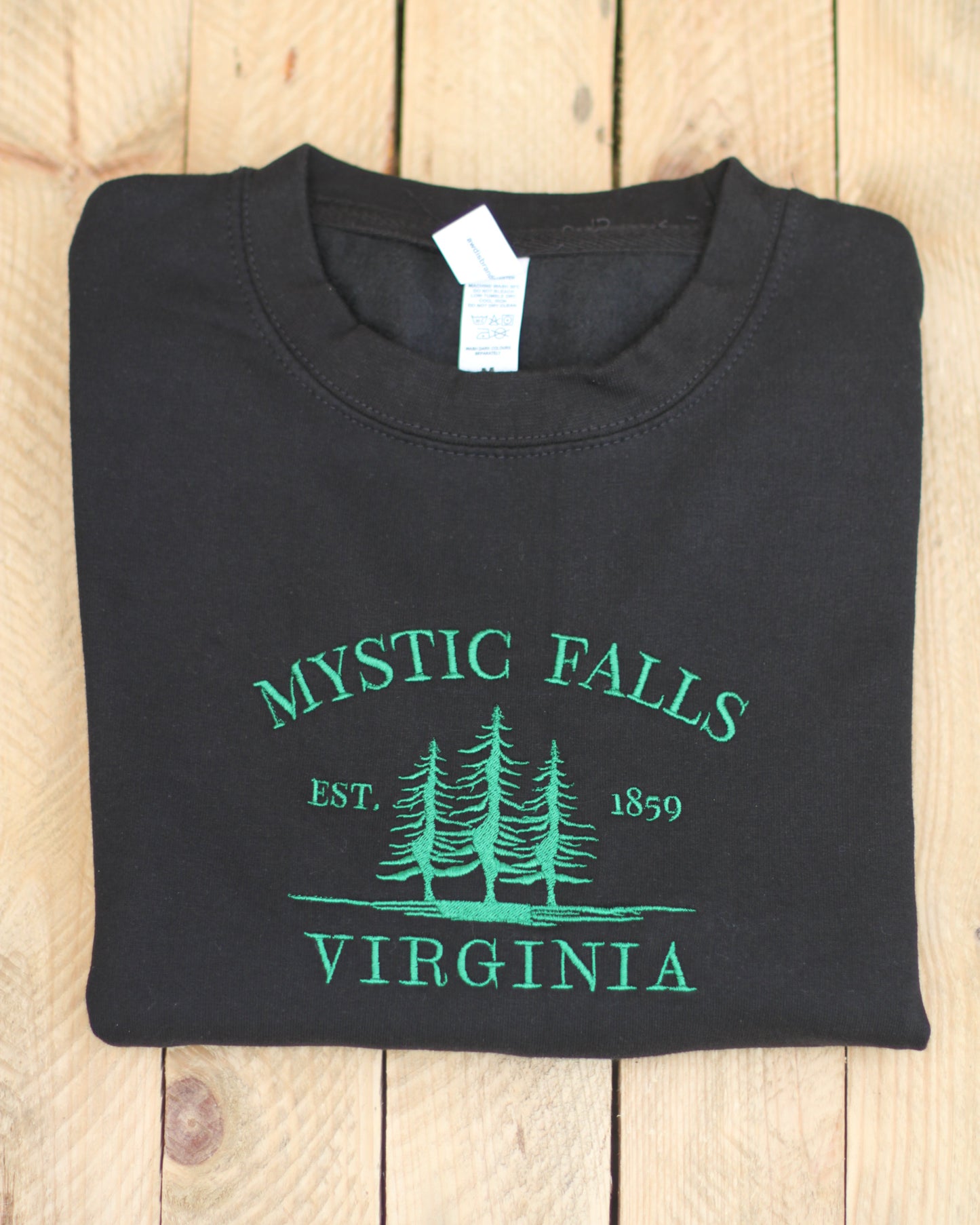 Where It All Began Embroidered Sweatshirt