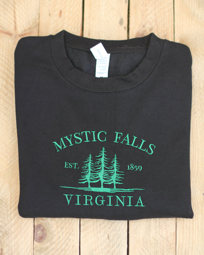 Where It All Began Embroidered Sweatshirt