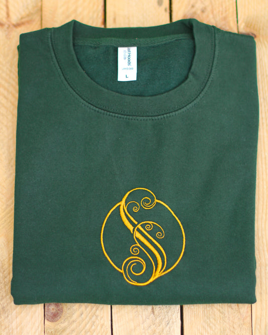 University Embroidered Sweatshirt