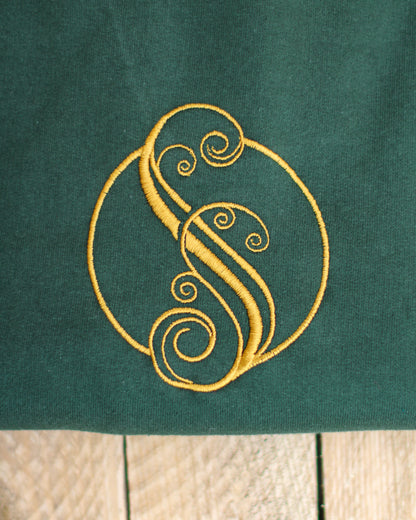 University Embroidered Sweatshirt