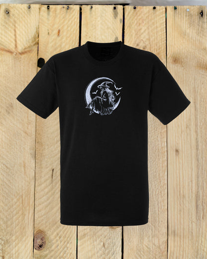 Moon Witch Embroidered Tshirt