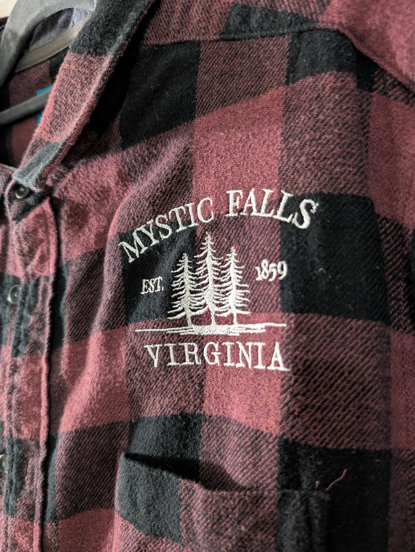 Home Of The Vampire Custom Embroidered Shirt