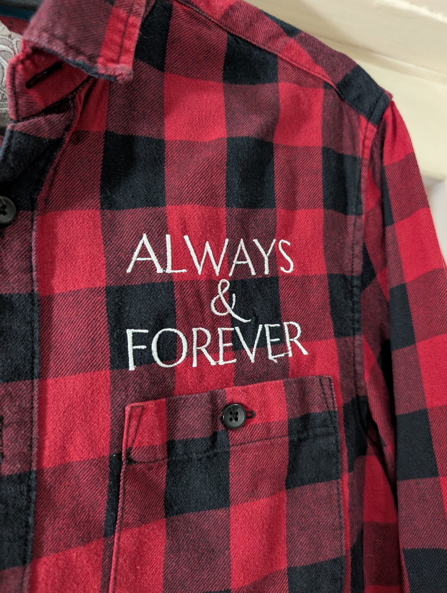 Home Of The Vampire Custom Embroidered Shirt