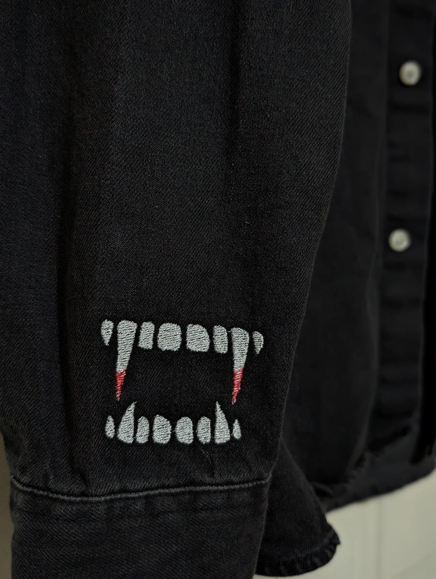Home Of The Vampire Custom Embroidered Shirt