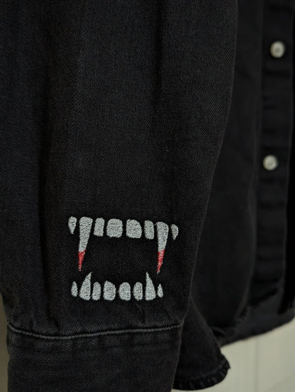 Home Of The Vampire Custom Embroidered Shirt