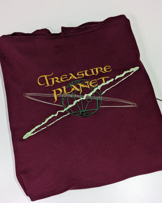 Planet of Treasure Embroidered Sweatshirt