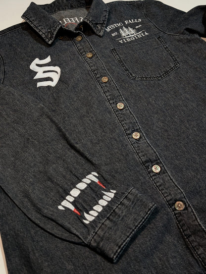 Home Of The Vampire Custom Embroidered Shirt