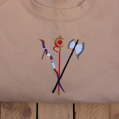 Staffs and Axe Trio Sweatshirt