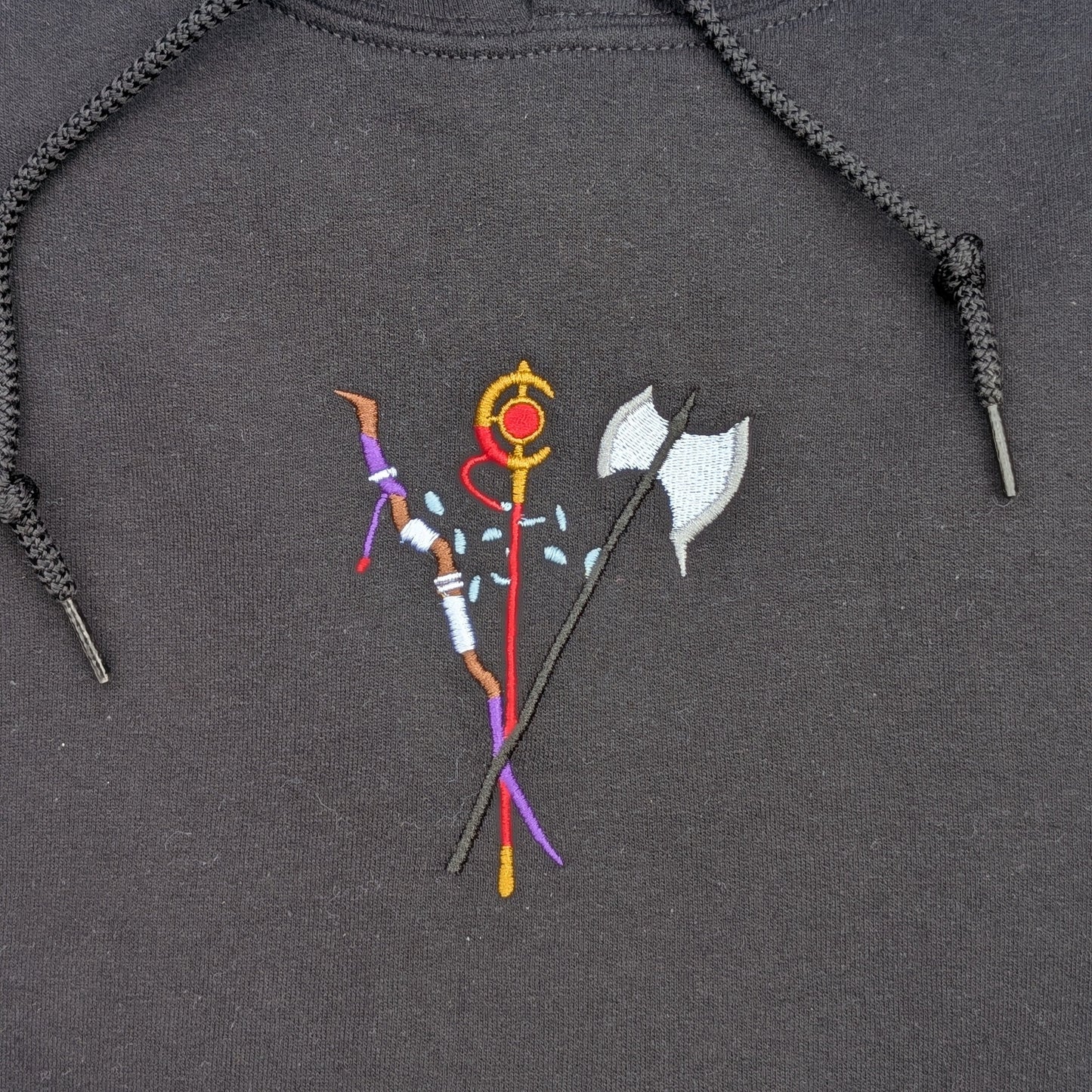 Staffs and Axe Trio Hoodie