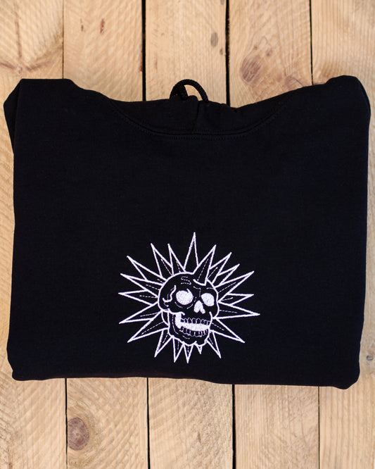 Spooky Island Embroidered Hoodie