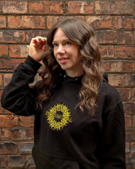 Title Card Embroidered Hoodie