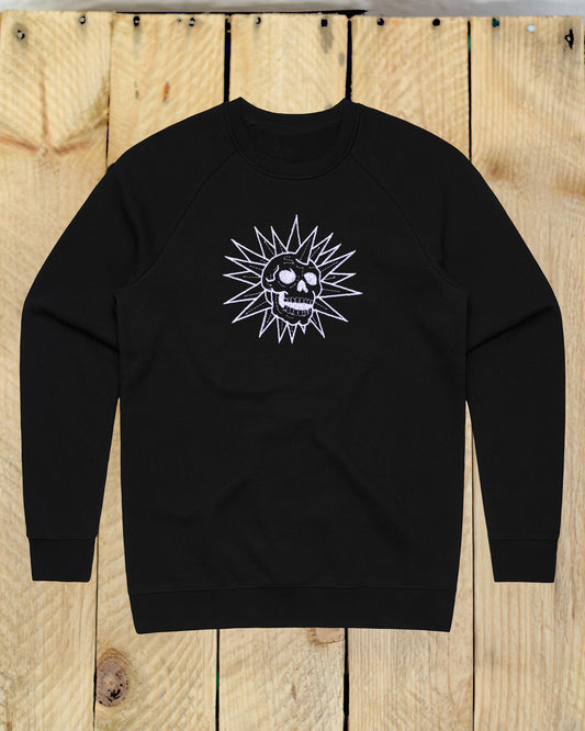 Spooky Island Embroidered Sweatshirt