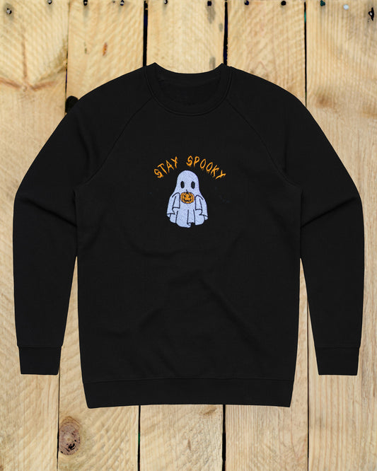 Stay Spooky Embroidered Sweatshirt