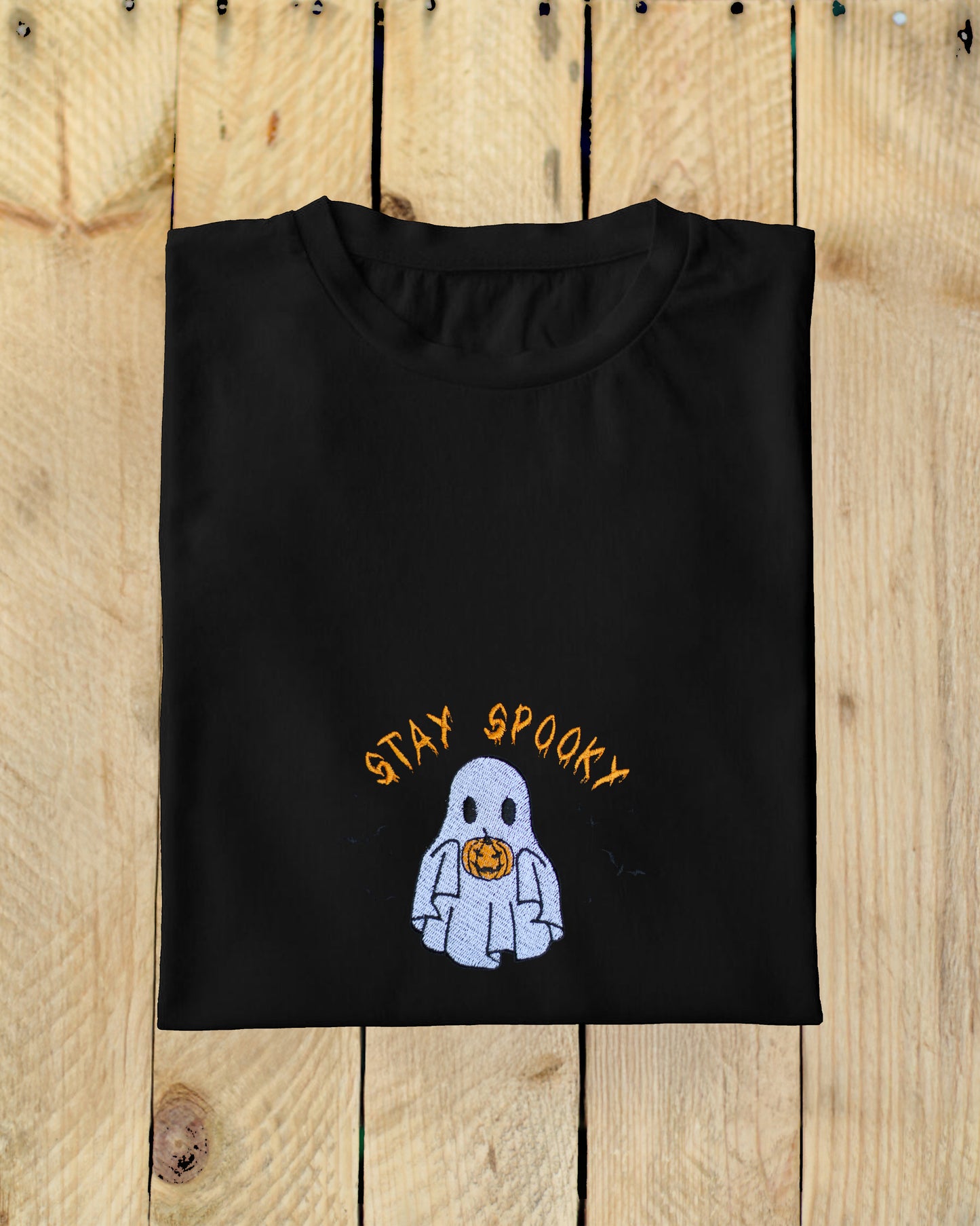Stay Spooky Embroidered Tshirt