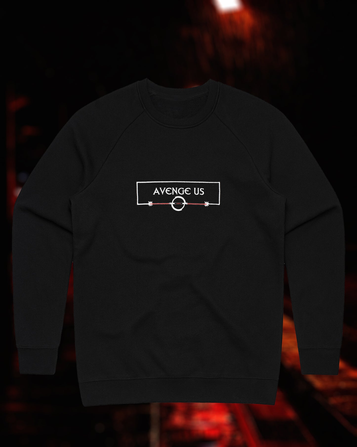 Avenge Us Embroidered Sweatshirt