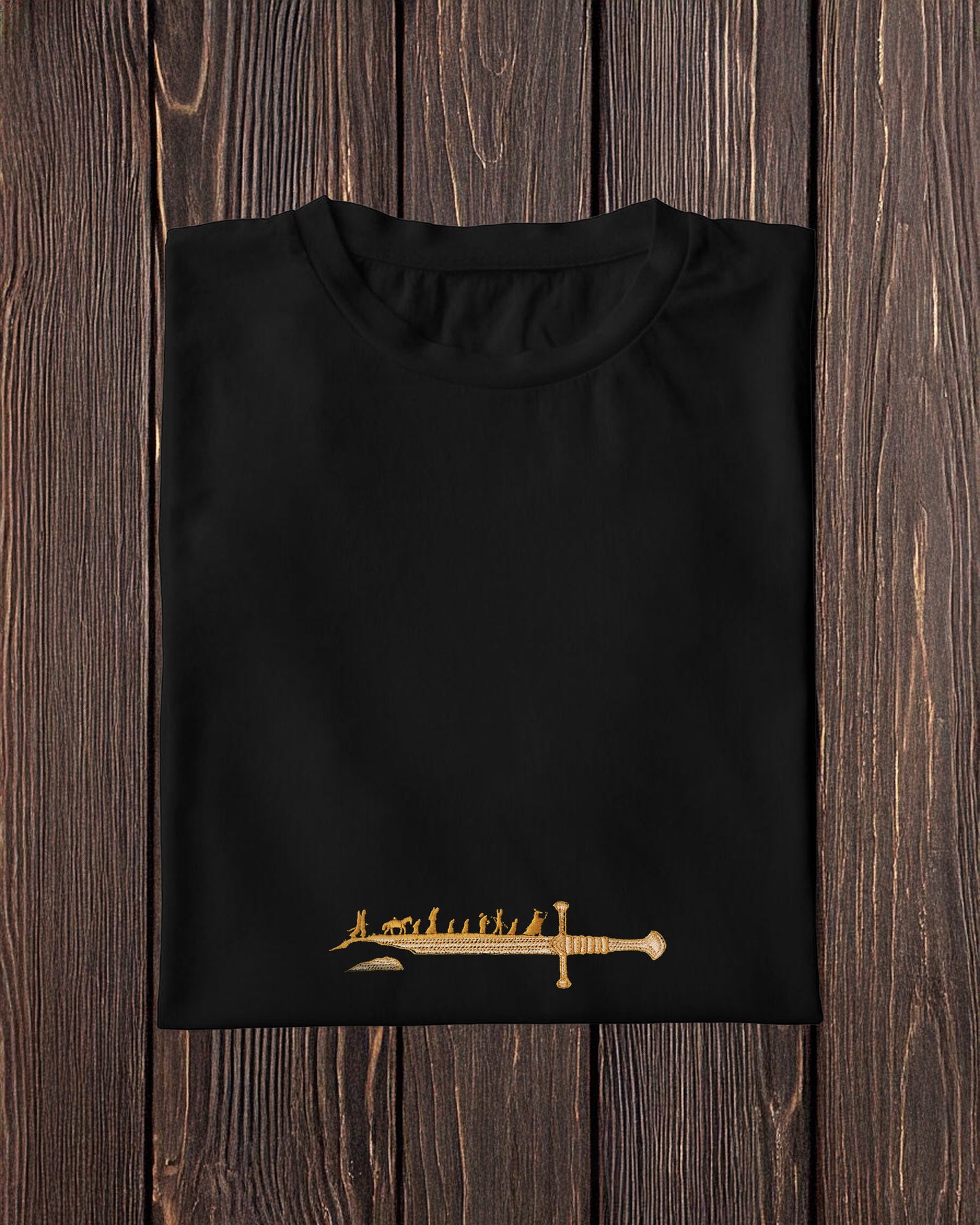 The Return Of The Fellowship Embroidered Tshirt