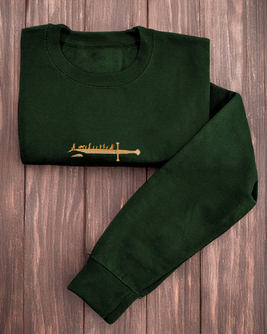 The Return Of The Fellowship Embroidered Sweatshirt