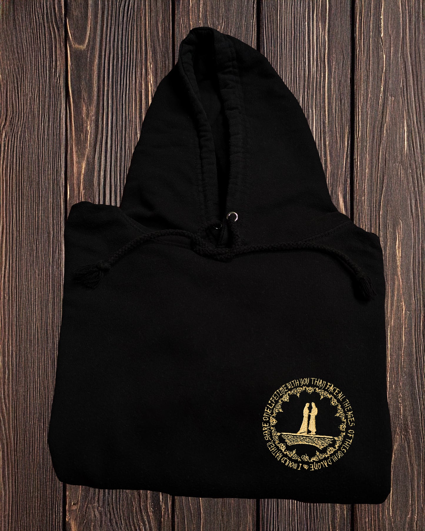 A Timeless Vow Embroidered Hoodie