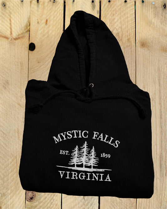 Where It All Began Embroidered Hoodie