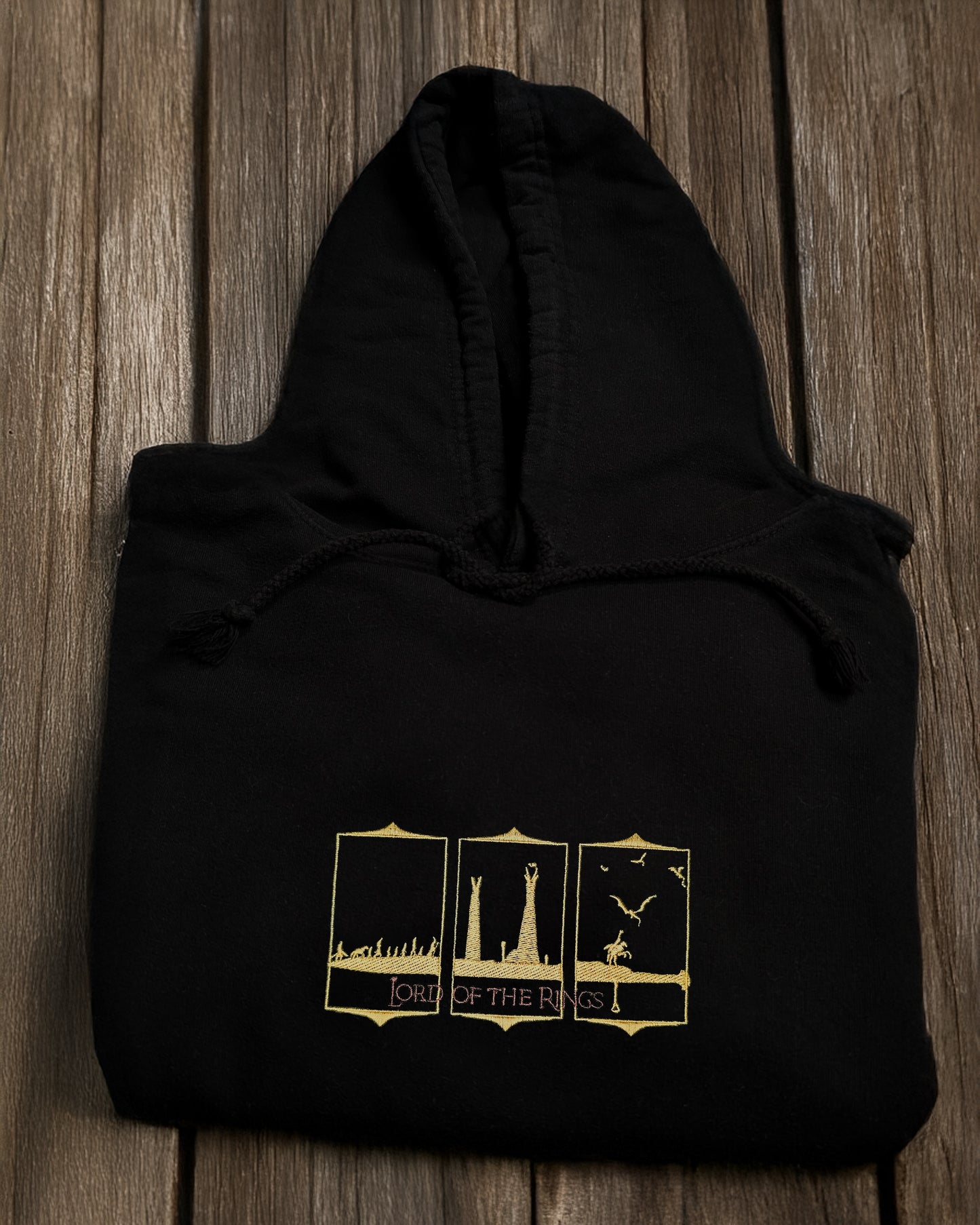 The Trilogy Embroidered Hoodie
