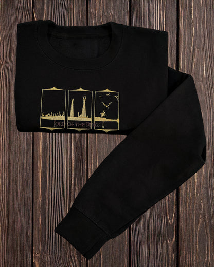 The Trilogy Embroidered Sweatshirt