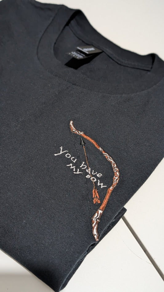 You Have My Bow Embroidered Tshirt