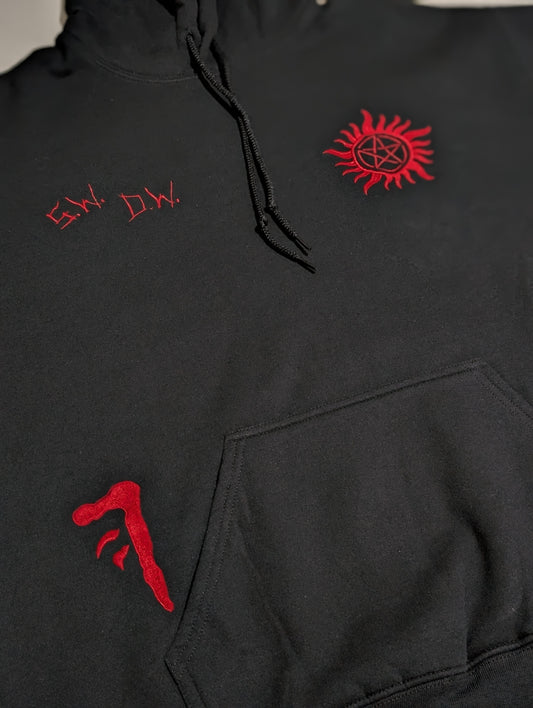 Hunting Trip Embroidered Hoodie
