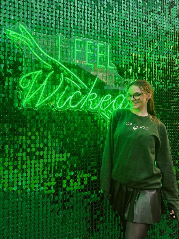 Wicked Quote Custom Embroidered Sweatshirt