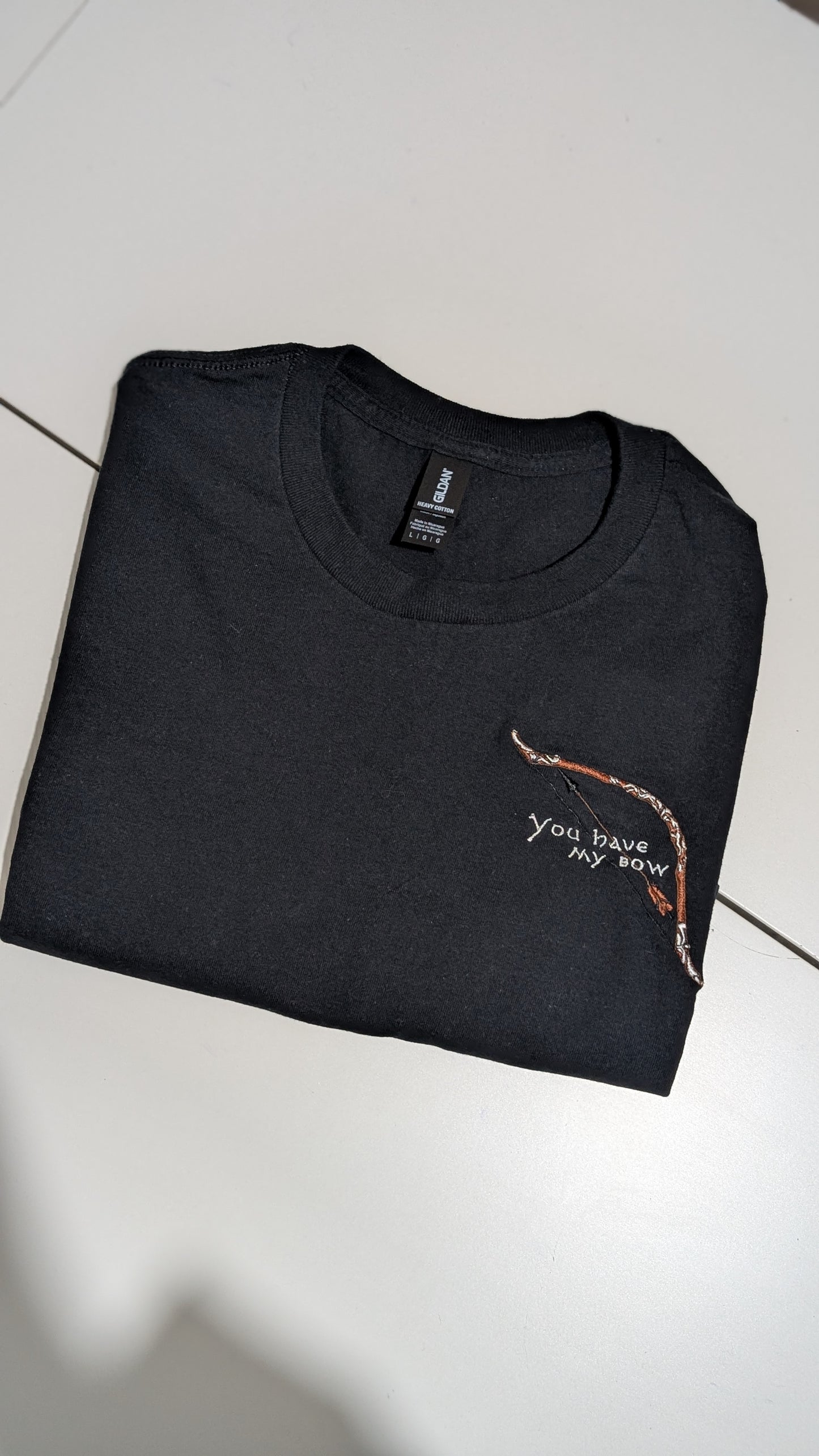 You Have My Bow Embroidered Tshirt